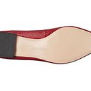 Incaltaminte Femei Calvin Klein Ellasandra Lipstick Red Laquered Snake Print Leather