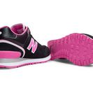 Incaltaminte Femei New Balance Womens Stadium Jacket 574 Black with Pink White