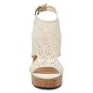 Incaltaminte Femei Lucky Brand Raynelle Wedge Sandal Ivory