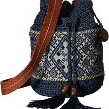 The Sak Sayulita Drawstring Blue Diamond