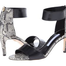 Diane von Furstenberg Kinder Black Vacchetta/Black/White Roccia Snake Print