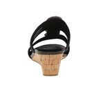 Incaltaminte Femei Rockport Total Motion 55mm Stone Ornament Slide Wedge Sandal Black