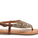 Incaltaminte Femei Not Rated Tahitian Flat Sandal Brown Multi