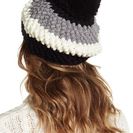 Accesorii Femei Vince Camuto Pompom Colorblock Knit Beret CAVIAR-JERHESTH