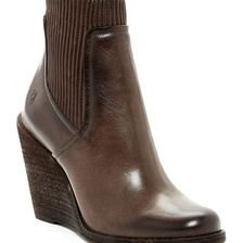 Incaltaminte Femei Frye Carrie Scrunch Wedge Bootie SLATE