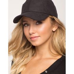 Accesorii Femei CheapChic Laura Suede Baseball Cap Black