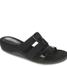 Incaltaminte Femei LifeStride Talk Wedge Sandal Black