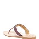 Incaltaminte Femei Jack Rogers Lilah Croc Embossed Thong Wedge Sandal PURPLE-CROCO-PRINT-LEATHER