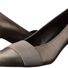 Vaneli Davis Pewter Prl Nappa/Mtch Elastic