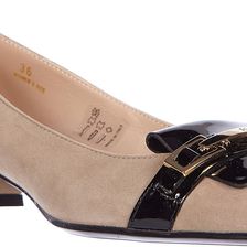 TOD'S Pumps High Heel Clamp Beige