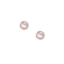 Bijuterii Femei Forever21 Iridescent Circle Studs Light pink