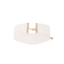 Bijuterii Femei Forever21 Sheer Woven Choker Light pink