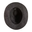 Accesorii Femei Steve Madden Wide Brim Fedora with Hat Band Grey