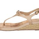 Incaltaminte Femei Vaneli Kiliana Nude Krinkle PatentGold Buckle