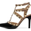 Incaltaminte Femei BCBGeneration Darron Two-Tone Patent Pump NudeBlack