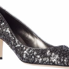 Dolce & Gabbana Jackie Paillettes Nappa Silver