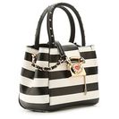 Accesorii Femei Betsey Johnson Betsey Johnson You Rang Mini Satchel BlackWhite