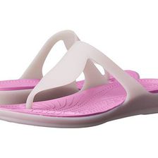 Incaltaminte Femei Crocs Rio Flip PlatinumWild Orchard