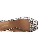 Incaltaminte Femei Calvin Klein Giovanna Soft WhiteDark Brown Leopard Lizard Print Leather