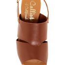 Incaltaminte Femei Callisto Presley Platform Wedge Slingback Sandal TAN