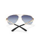 Accesorii Femei GUESS Two-Tone Aviator Sunglasses gold