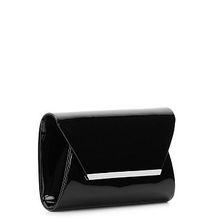 Accesorii Femei Kelly Katie Kelly Katie Patent Clutch Black