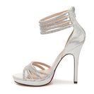 Incaltaminte Femei Nina Finisa Sandal Silver