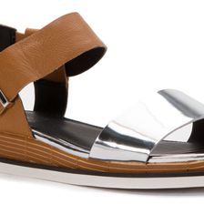 Calvin Klein Cadan Silver/Almond Tan