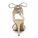 Incaltaminte Femei Betsey Johnson Gigi Metallic Sandal Gold Multi