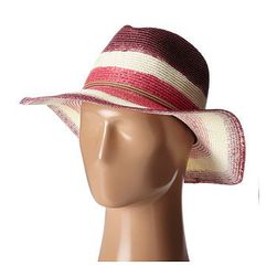 Accesorii Femei San Diego Hat Company PBF3072 Dip Dye Fedora Hat with Suede Trim Berry