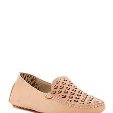 Incaltaminte Femei Matt Bernson Perforated Driving Moccasin Wheat