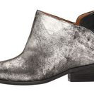 Incaltaminte Femei MM6 Maison Martin Margiela Metallic Ankle Bootie PlatinumBlack