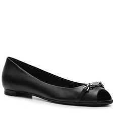 Incaltaminte Femei Gucci Final Sale - Leather Nameplate Flat Black