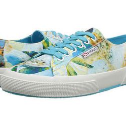 Incaltaminte Femei Superga 2750 Fabric Bahamas Tropical AzulMulti