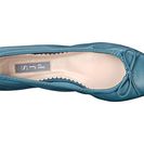 Incaltaminte Femei SJP by Sarah Jessica Parker Gelsey Flat Panama Blue Leather