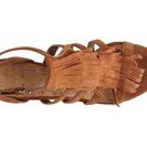 Incaltaminte Femei Sam Edelman Sandra Wedge Sandal Cognac