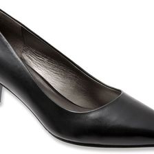 Trotters Paulina Black Soft Kid Leather