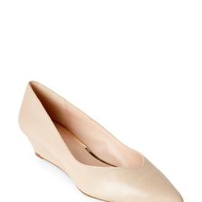 Incaltaminte Femei Nine West Light Natural Elenta Pointed Toe Wedge Heels Light Natural