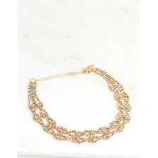 Bijuterii Femei CheapChic Kim Rhinestone Choker Met Gold