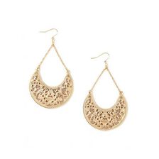 Bijuterii Femei Forever21 Filigree Drop Earrings Gold
