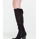 Incaltaminte Femei CheapChic Warm Welcome Chunky Faux Suede Boots Black
