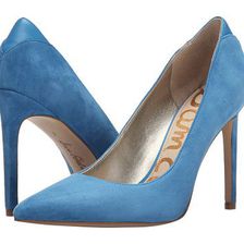Incaltaminte Femei Sam Edelman Dea Malibu Blue Kid Suede