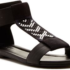 Michael Antonio Deanna Beaded Sandal Black