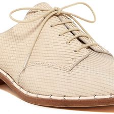 Pour La Victoire Felix Slip-On Oxford BONE TEXTURED LEATHER