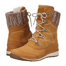 Incaltaminte Femei Salomon Hime Mid LTR CS WP Beige LeatherBeige LeatherBordeaux