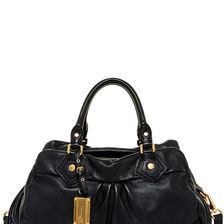 Marc by Marc Jacobs Groovee Leather Satchel BLACK