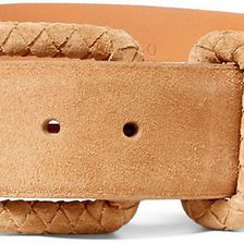 Ralph Lauren Suede Belt Sand