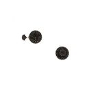 Bijuterii Femei Forever21 Faux Gem Globe Dual Studs Black