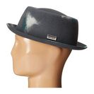 Accesorii Femei Kangol Crayon Porkpie Slate Grey Felt