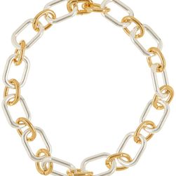 Ralph Lauren Two-Tone Link Necklace TWO TONE
